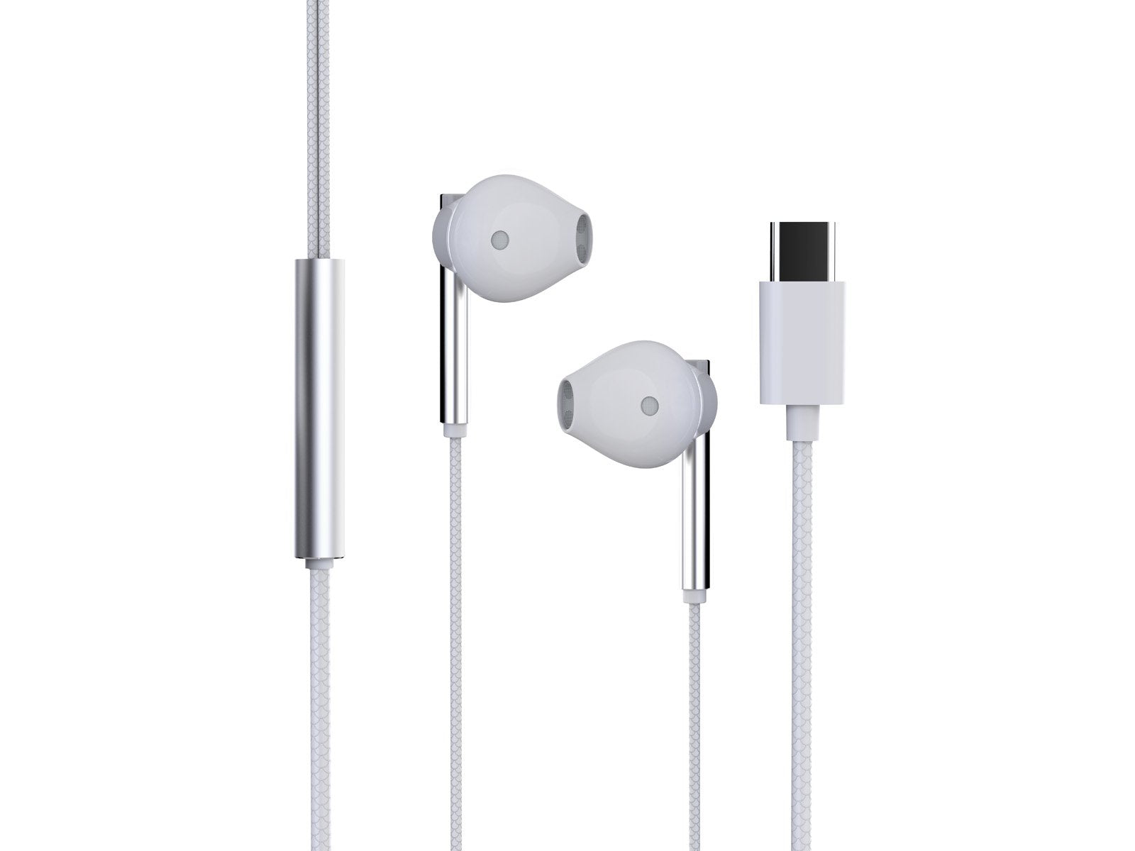 Auricular Digital Mini Tipo C Con Micrófono 1,2 M Cabletrevi Hmp 700 C