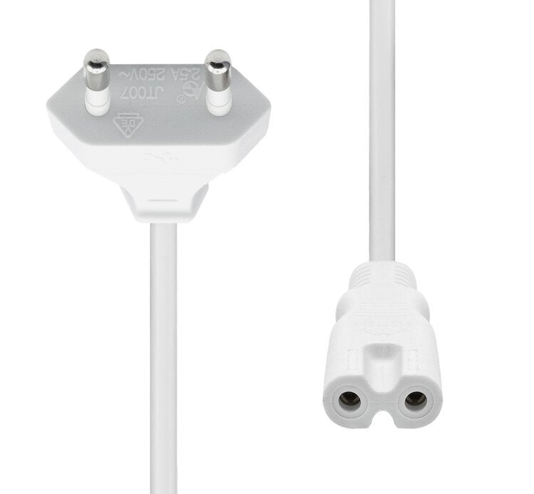 Proxtend Power Cord Euro To C7 3m White