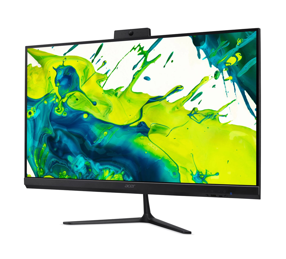 All In One Acer Aspire C27 2g 27" Full Hd Amd Ryzen 7 5825u 16gb Ram 512 Gb Ssd Radeon Onboard Graphics Windows 11 Home Negro