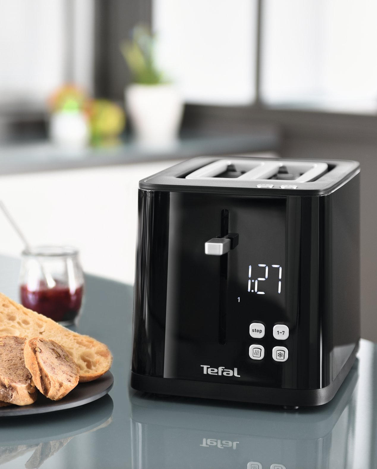 Tostadora Tefal Tt640810  2 Rebanada(S) Negro 850 W
