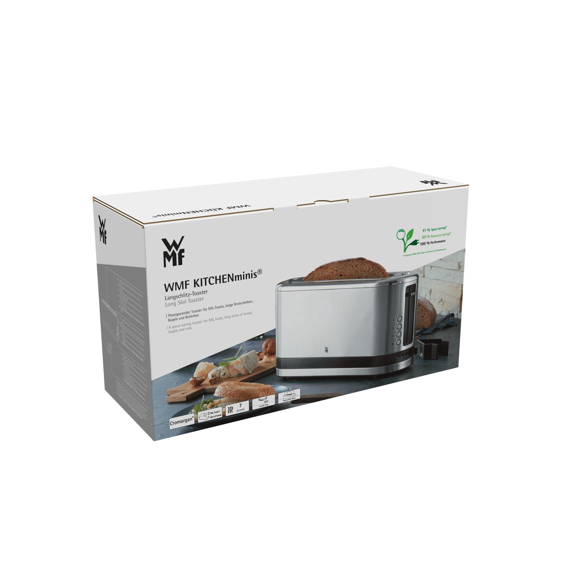EAN 4211129130806 - WMF 0414120011 7 2 rebanada(s) 900 W Acero inoxidable imagen 9