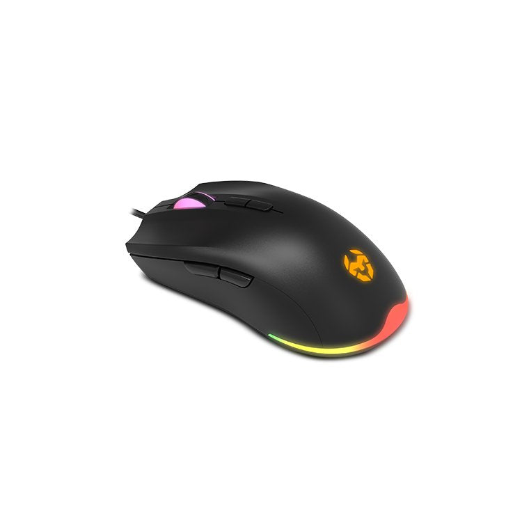 Krom Kenta Pc Combo Gaming 4 En 1 Rgb Negro