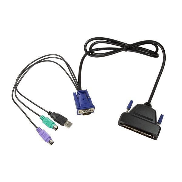 Kvm Console With 19" Lcd Screen, Vga, Us Keyboard Layout