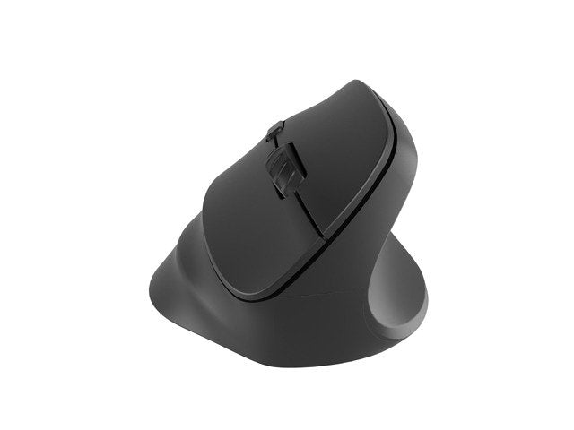Ratón Vertical Natec, Crake 2, Inalámbrico, 2400 Dpi, Negro