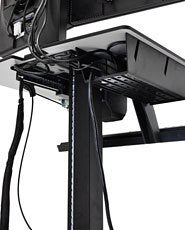Ergotron Workfit-C Dual - Sitz-/Steh-Arbeitsplatz