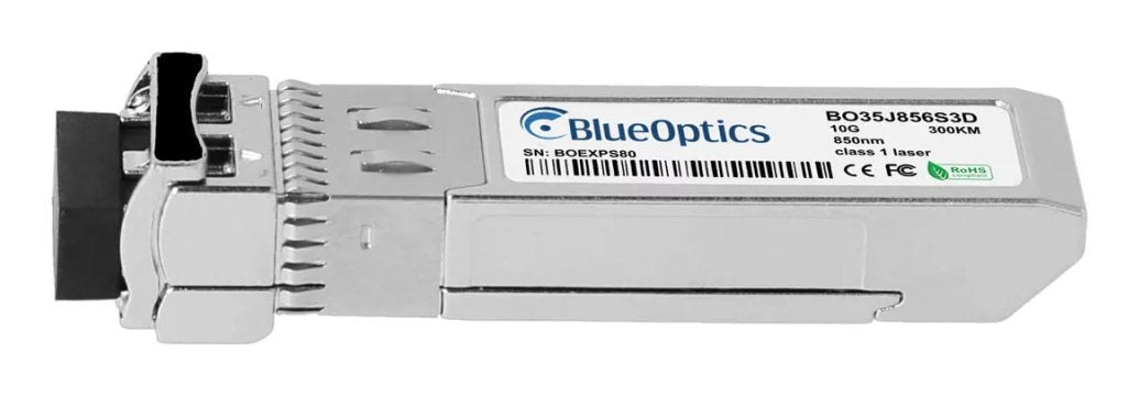 Blueoptics Ibm Blade Networks Bn-Ckm-Sp-Sr Blueoptics Bo35j856s3d Sfp+ Transceiver, 10gbase-Sr, Multimode Fiber, 850nm, 300 M