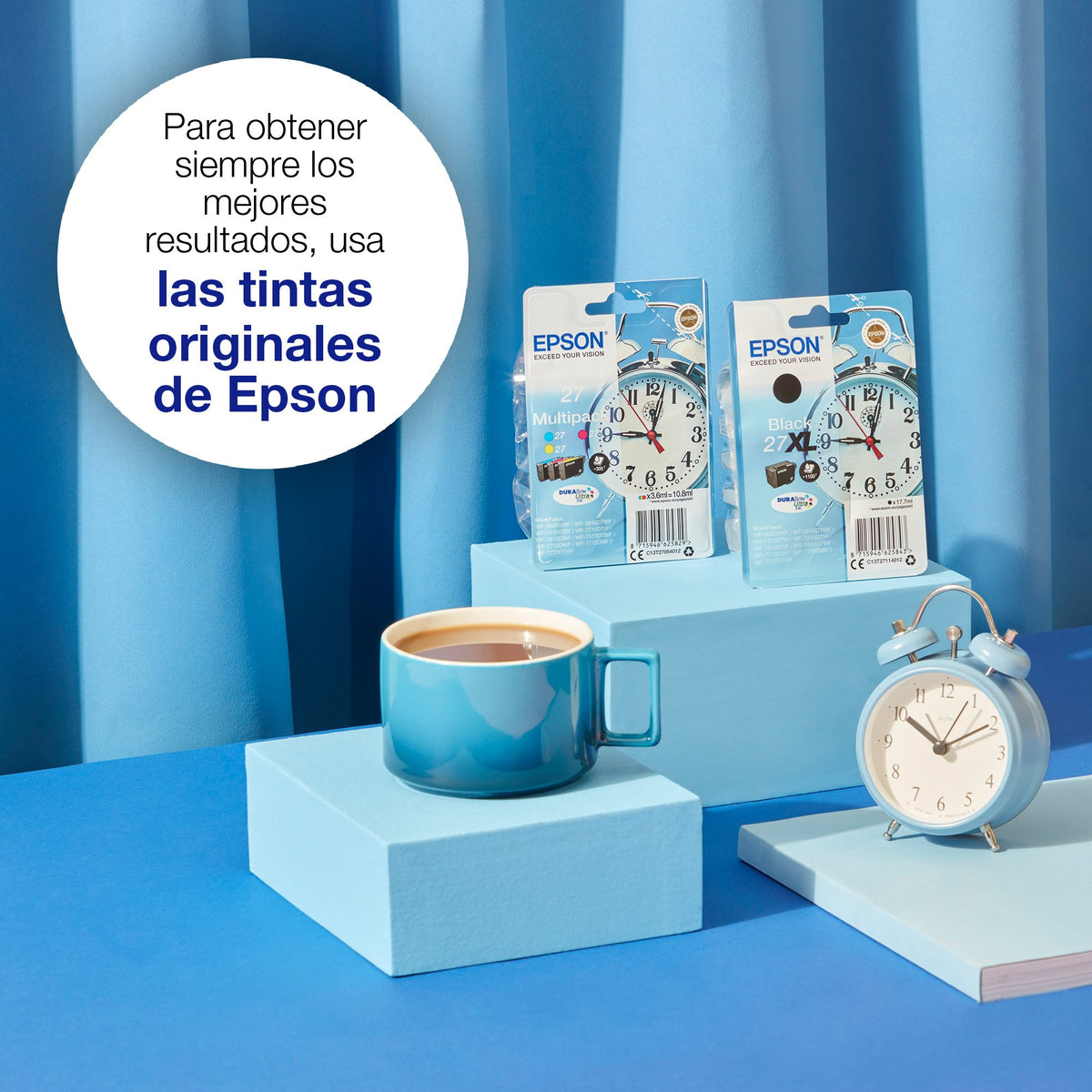 EAN 8715946626765 - Epson Alarm clock C13T27044012 cartucho de tinta 1 pieza(s) Original Rendimiento estándar Amarillo imagen 2