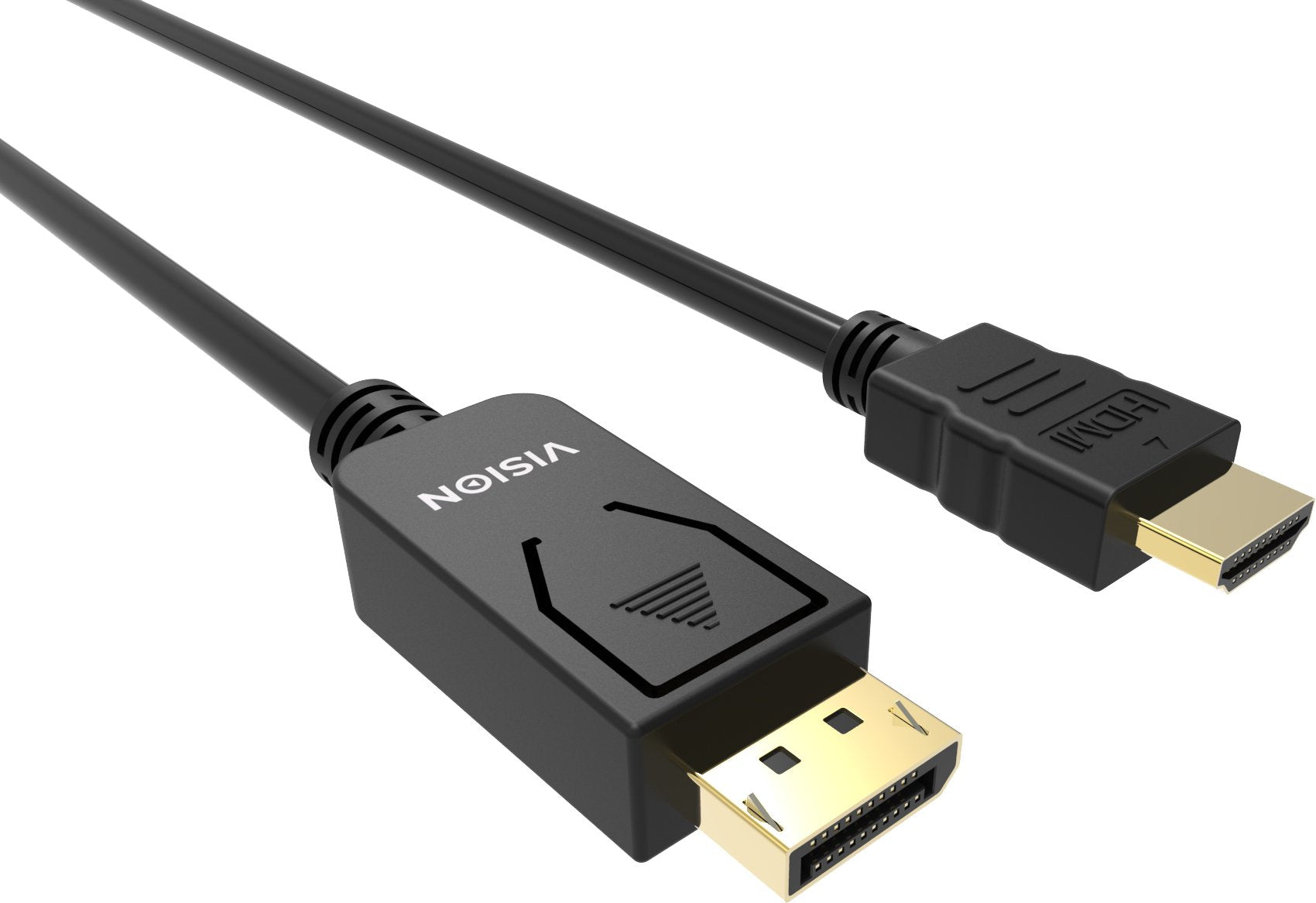 Vision Tc 1mdphdmi/Bl Adaptador De Cable De Vídeo 1 M Displayport Hdmi Tipo A [Estándar] Negro
