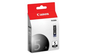 Tinta Original Canon Pgi 5 Negro Pigmentado 26ml Pixma 4200/ 5200 Mp 500/ 800 Blister