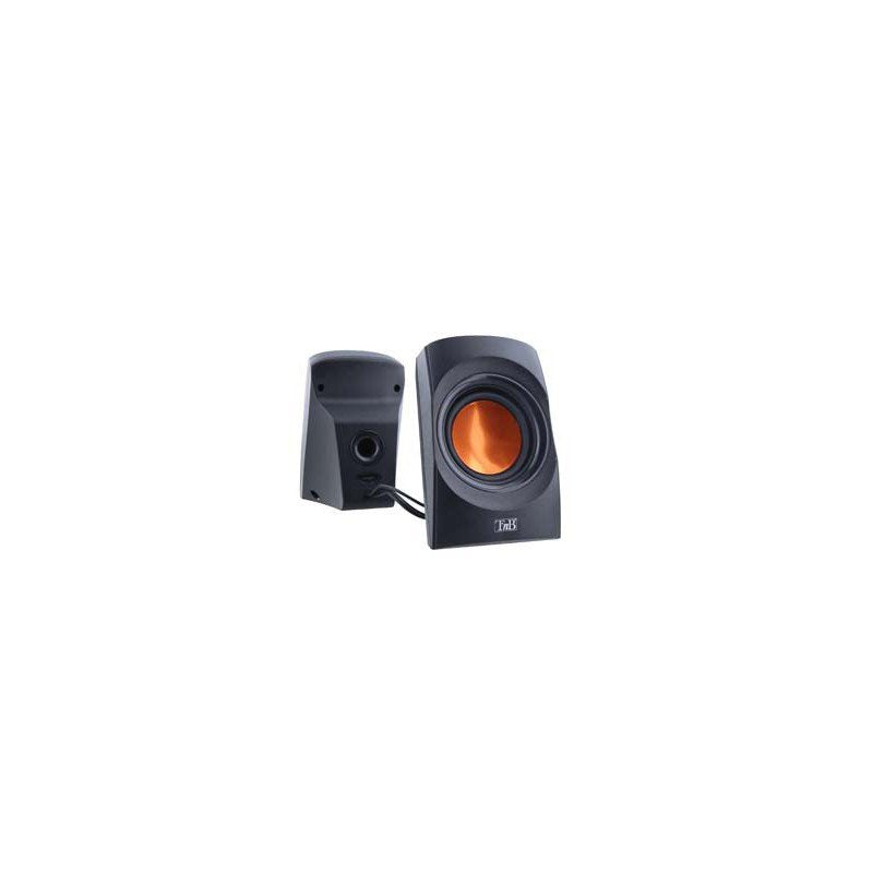 Tnb Altavoces Ark Series - 2.0 Multimedia Speakers 6w Peak Power - Black/Bronze