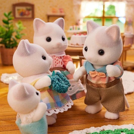Epoch Sylvanian Families - Milchkatzen Familie 5738