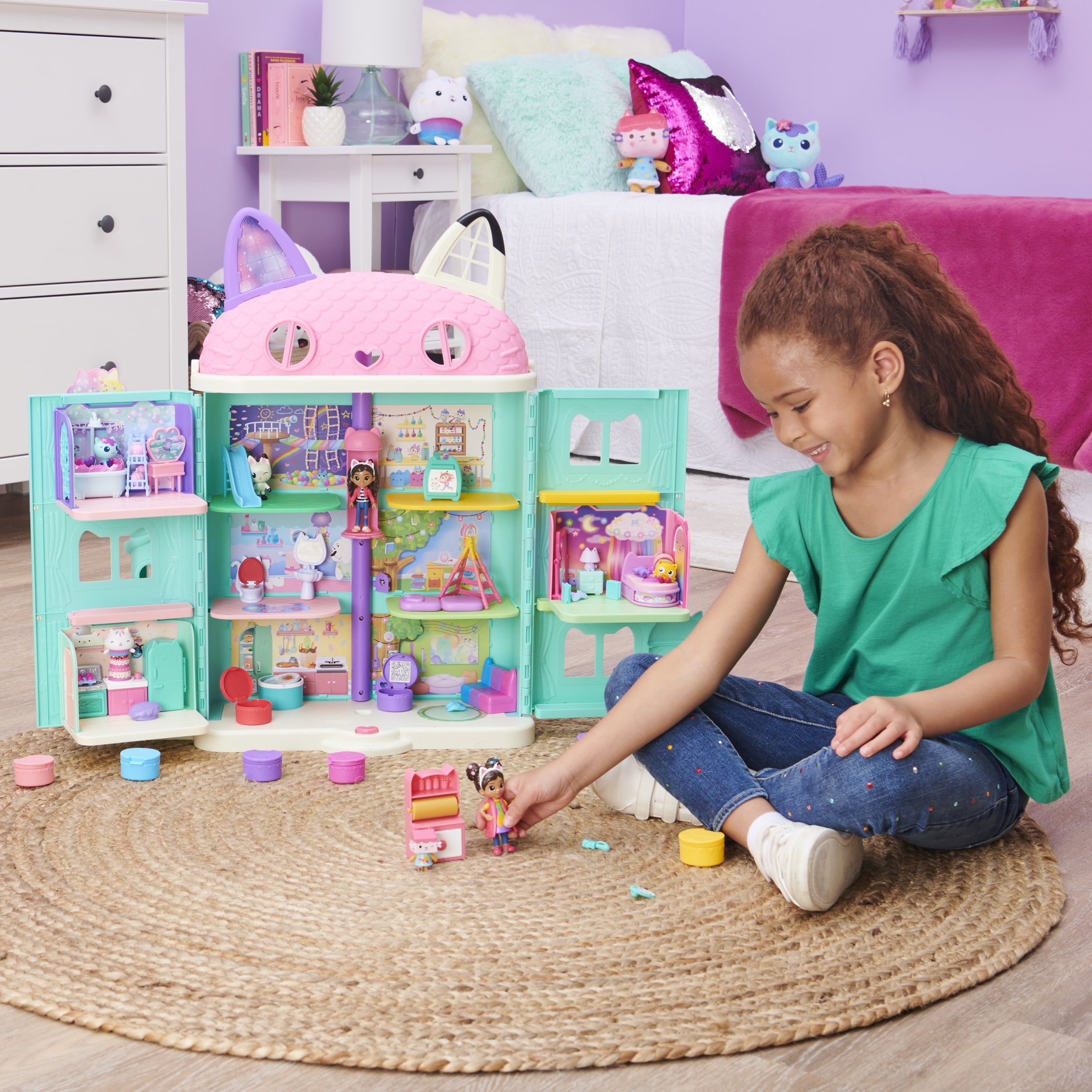 Spin Master Gabby'S Dollhouse Craft Kit Con Figura De Juguete Gabby Y Baby Box 6062025