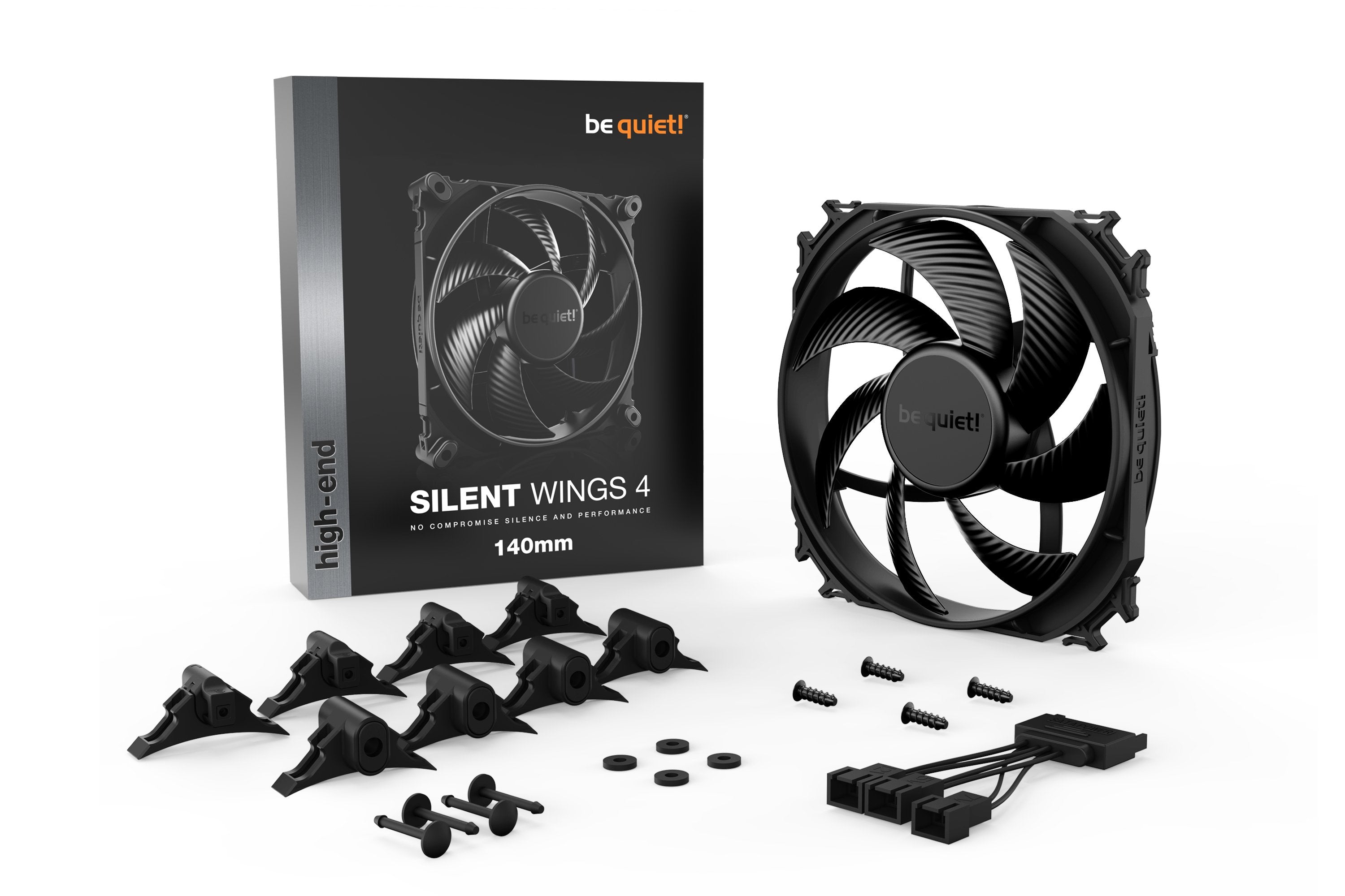 Ventilador 140x140 Be Quiet Silent Wings 4 Bl095