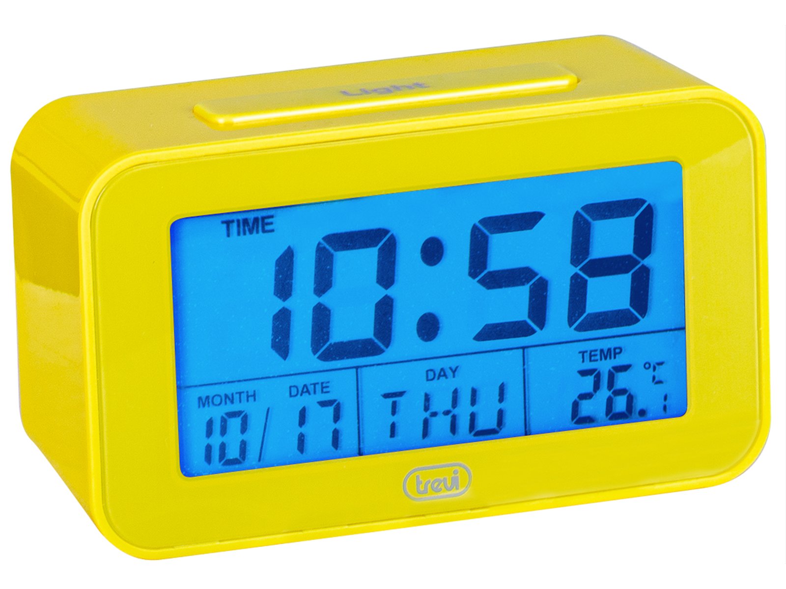 EAN 8011000024400 - Trevi 0SL3P5005 despertador Reloj despertador digital Amarillo imagen 3