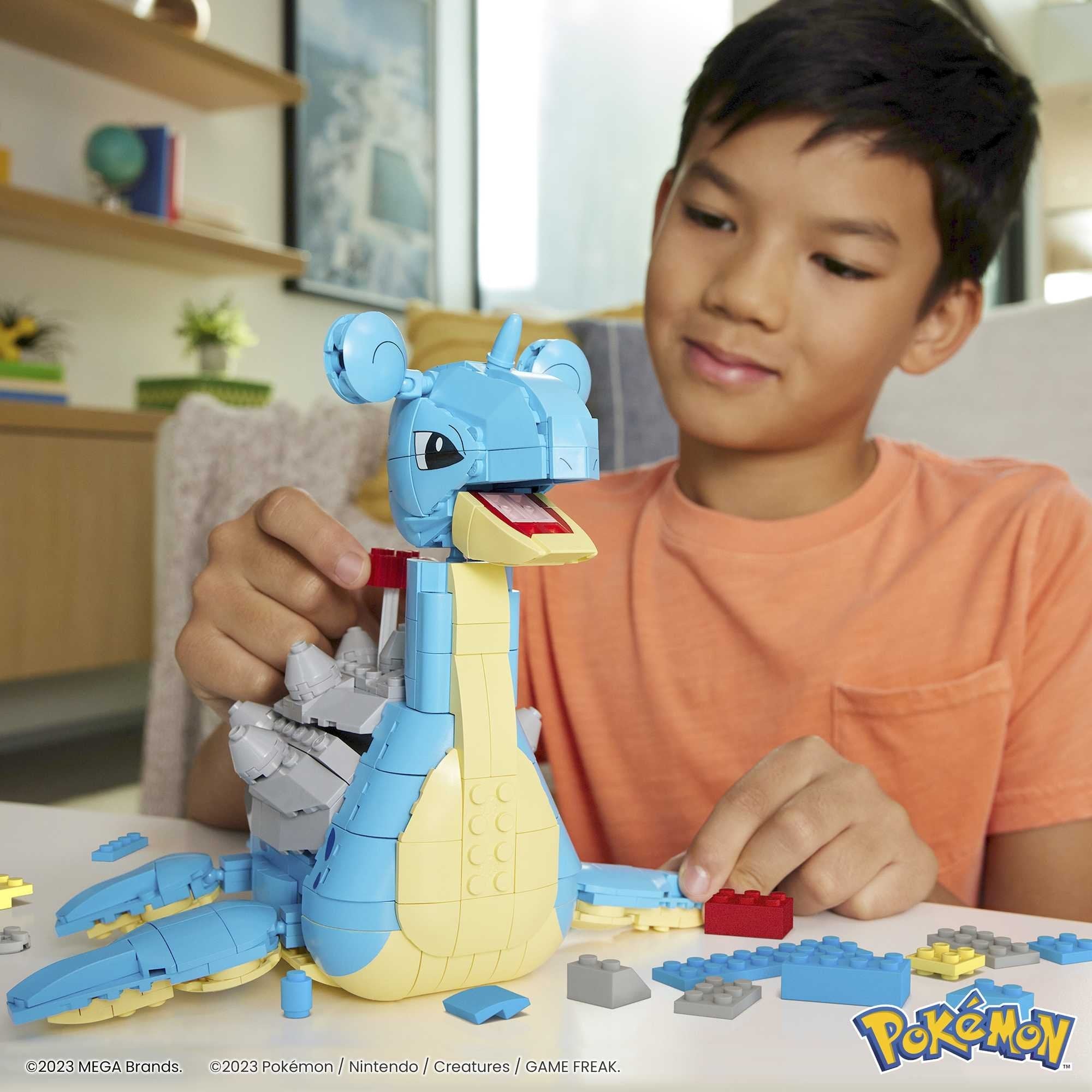 Lapras Mega Construx 527 Piezas Pokemon