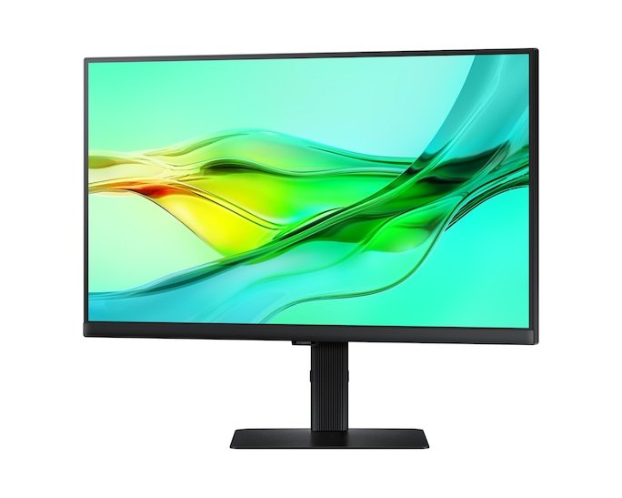 61 Cm (24") 2560 X 1440 Pixel Samsung Ls24d604ueuxxe 16:9 Dual Qhd Ips 5 Ms 100 Hz Hdr Displayport Hdmi Usb-Hub Pivot Height