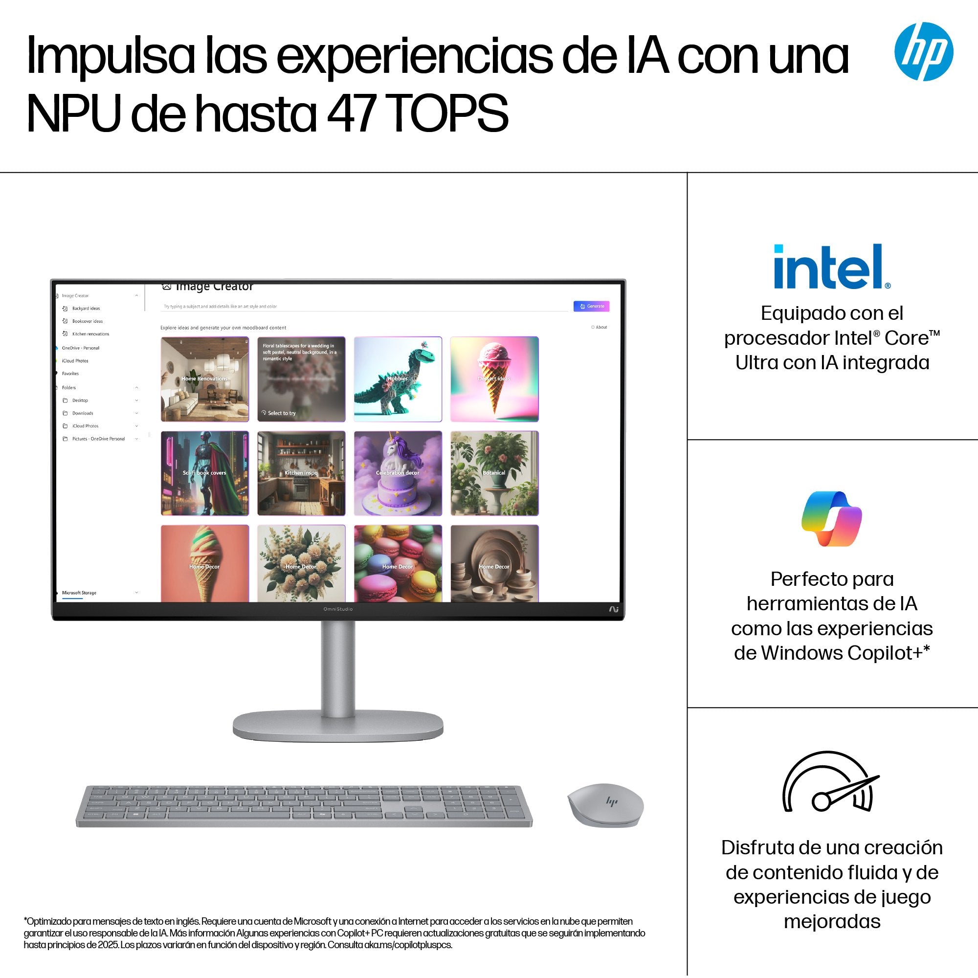 Hp Omnistudio X 32-C1001ns Intel Core Ultra 5 226v 16 Gb 1tb Ssd Windows 11