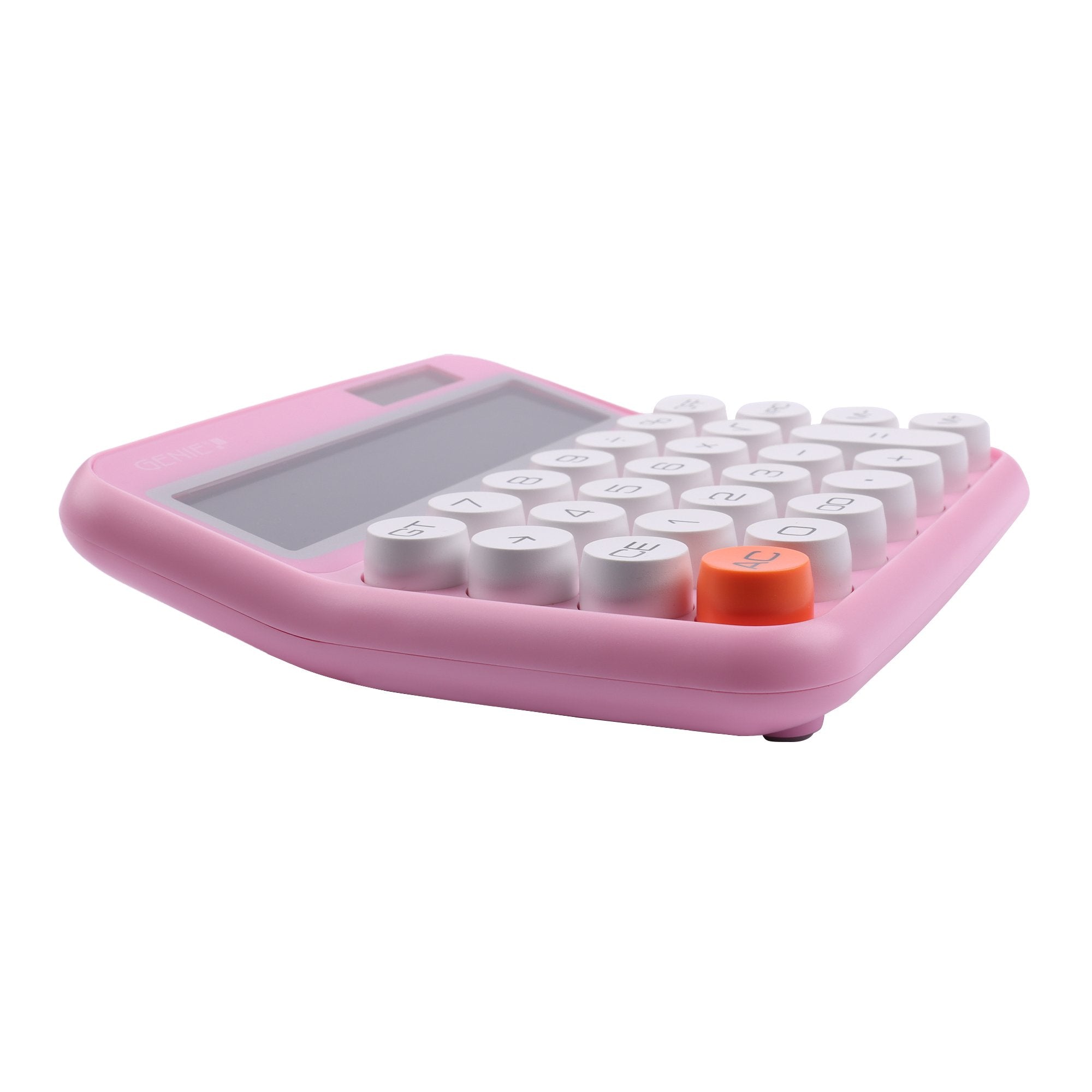 Calculadora Genie 612 P Escritorio Básica Rosa