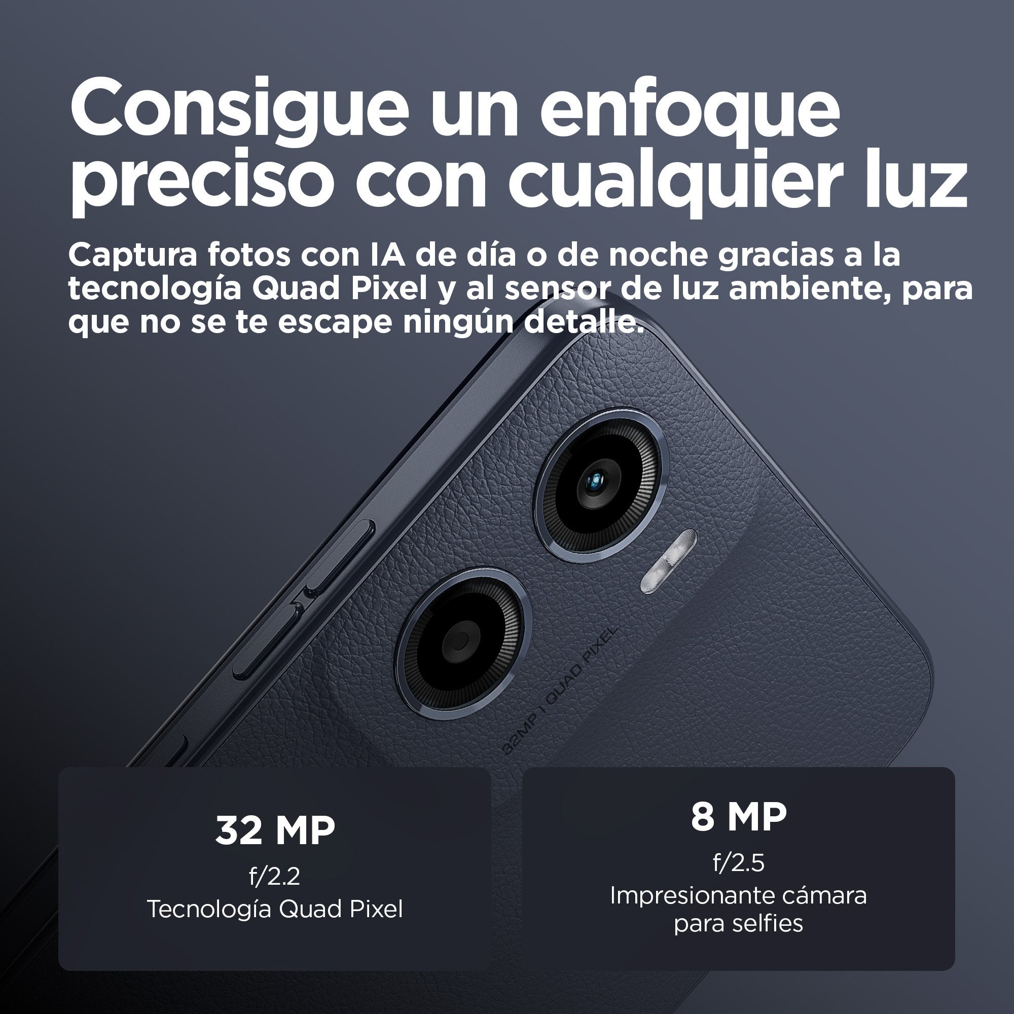 Motorola Moto E15 16,9 Cm (6.67") Sim Doble Android 14 Go Edition 4g Usb Tipo C 2 Gb 64 Gb 5200 Mah Azul