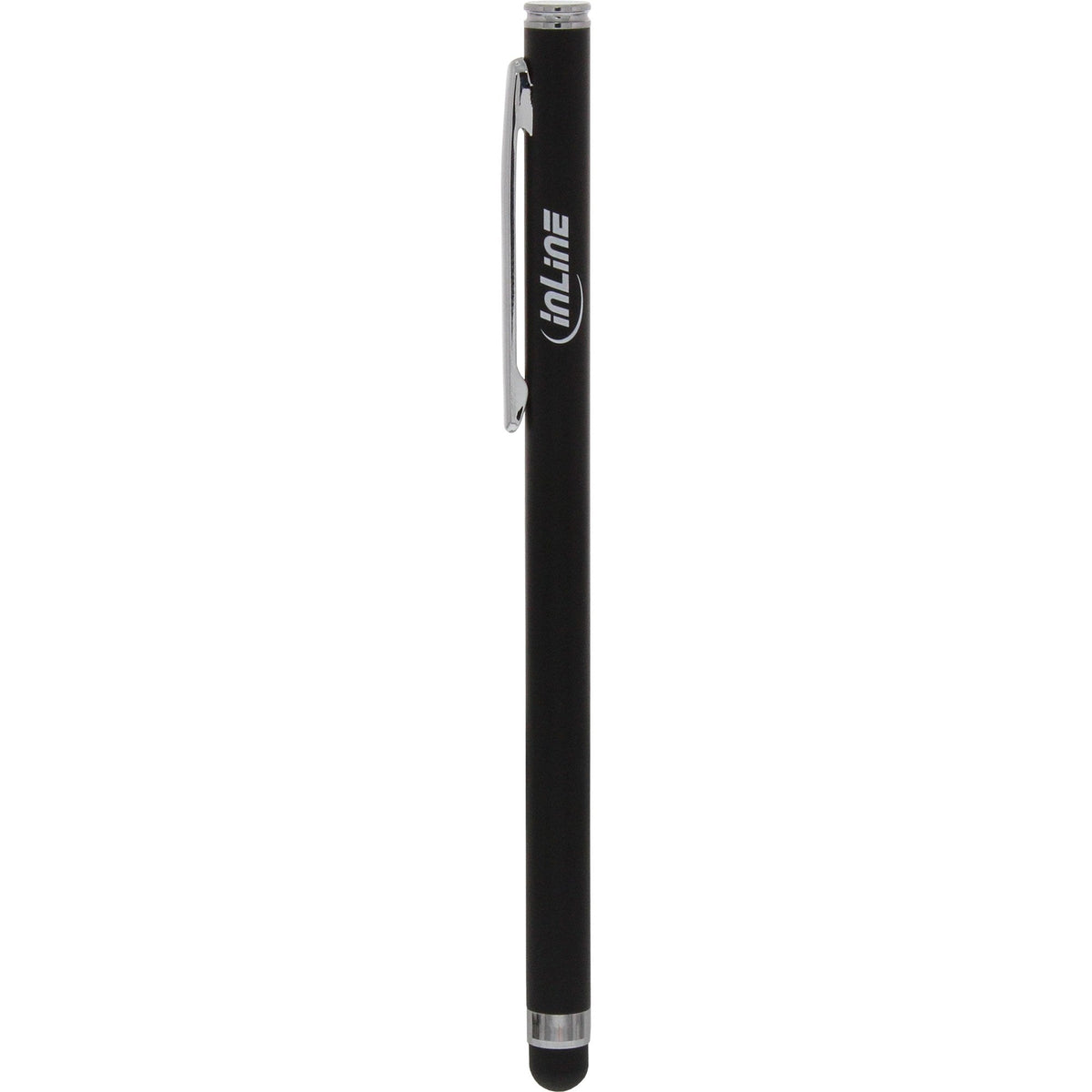 Inline Stylus Pen Para Pantallas Táctiles Como Smartphone + Tablet Negro