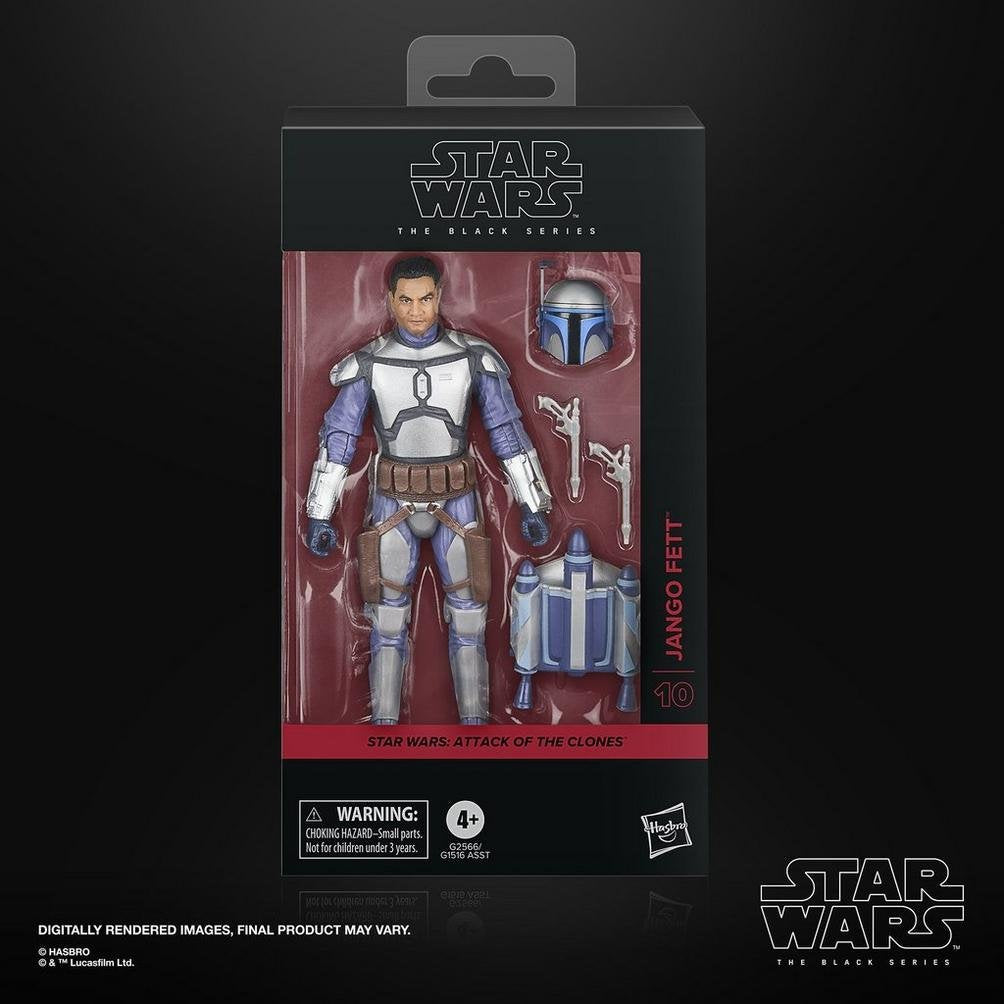 Figura Jango Fett Star Wars: El Ataque De Los Clones 15cm