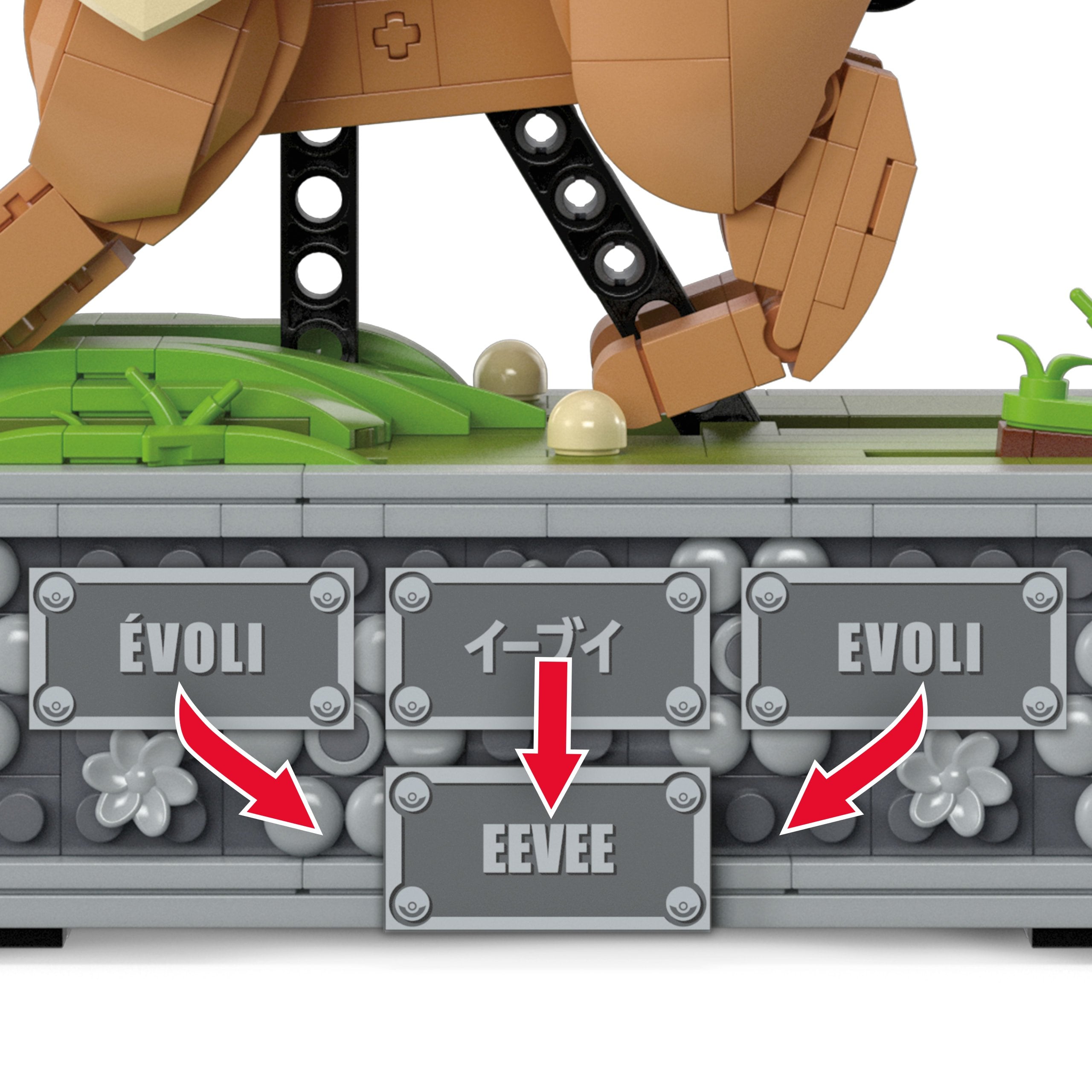 Mattel Mega Pokémon Motion Evoli Hth71