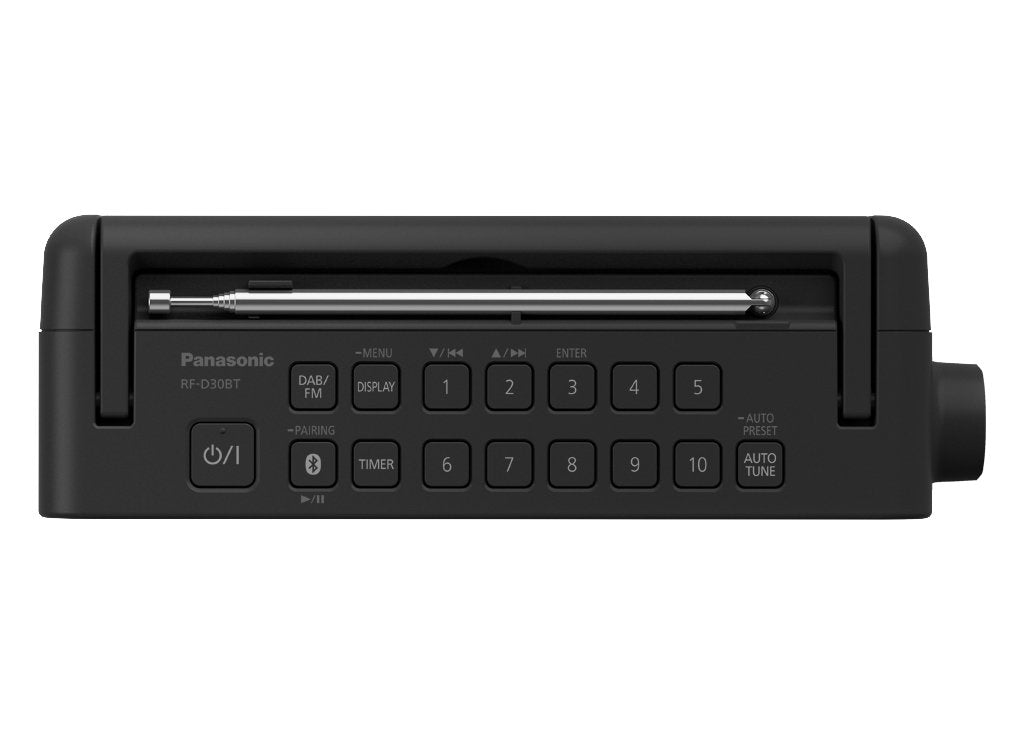 Panasonic Radio Fm Rf-D30bteg Negro