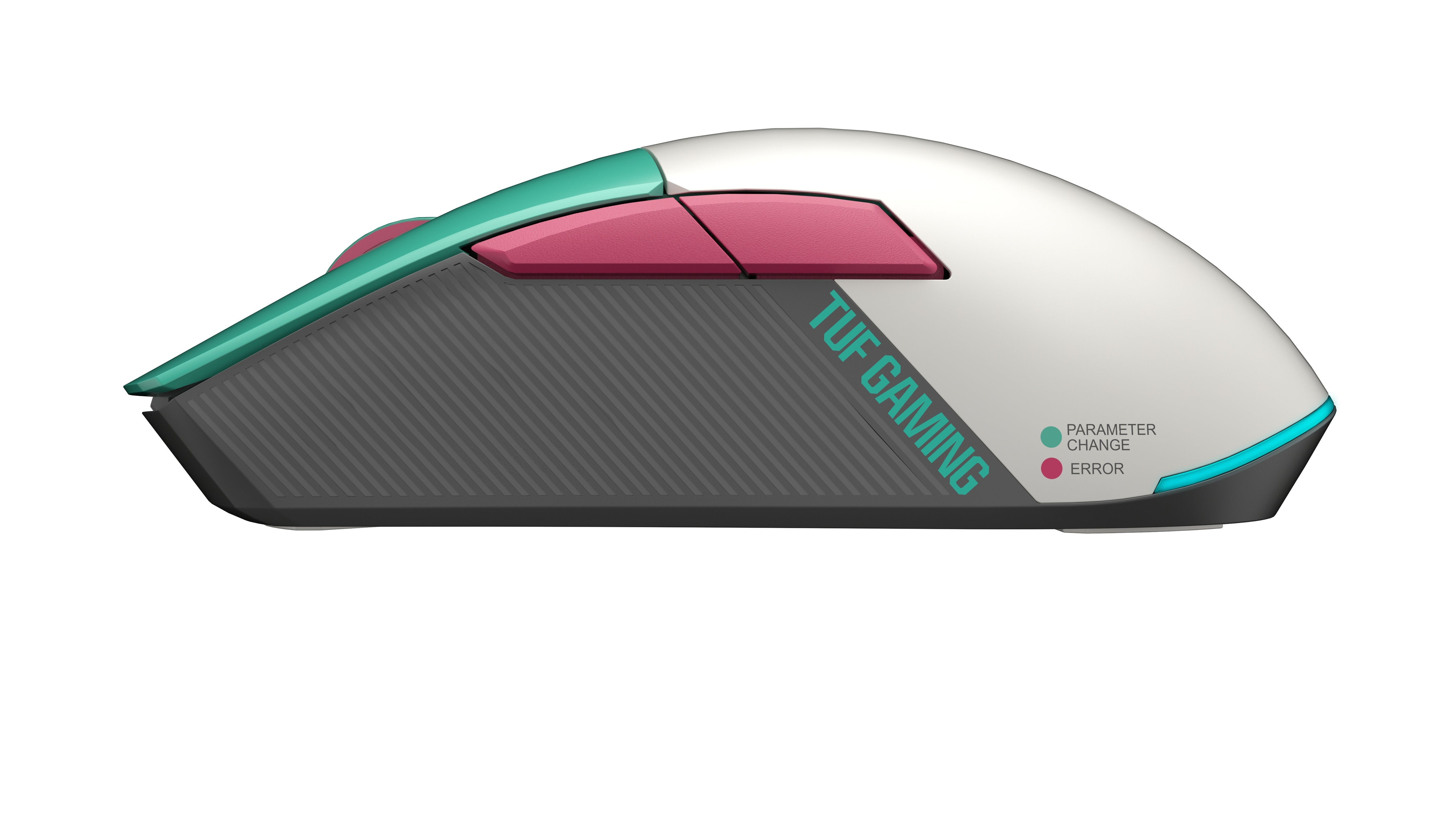 Raton Asus Tuf Gaming Mini Wireless Hatsune Miku Edition