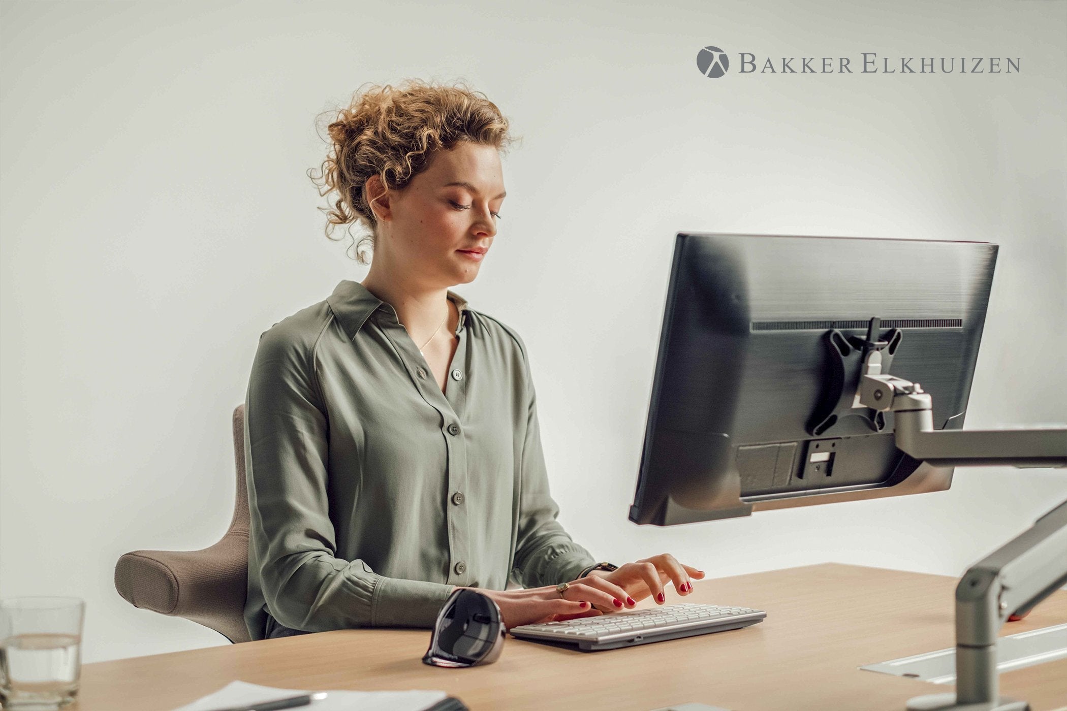 Bakkerelkhuizen Evoluent D Ratón Rf Inalámbrico 3200 Dpi Mano Derecha