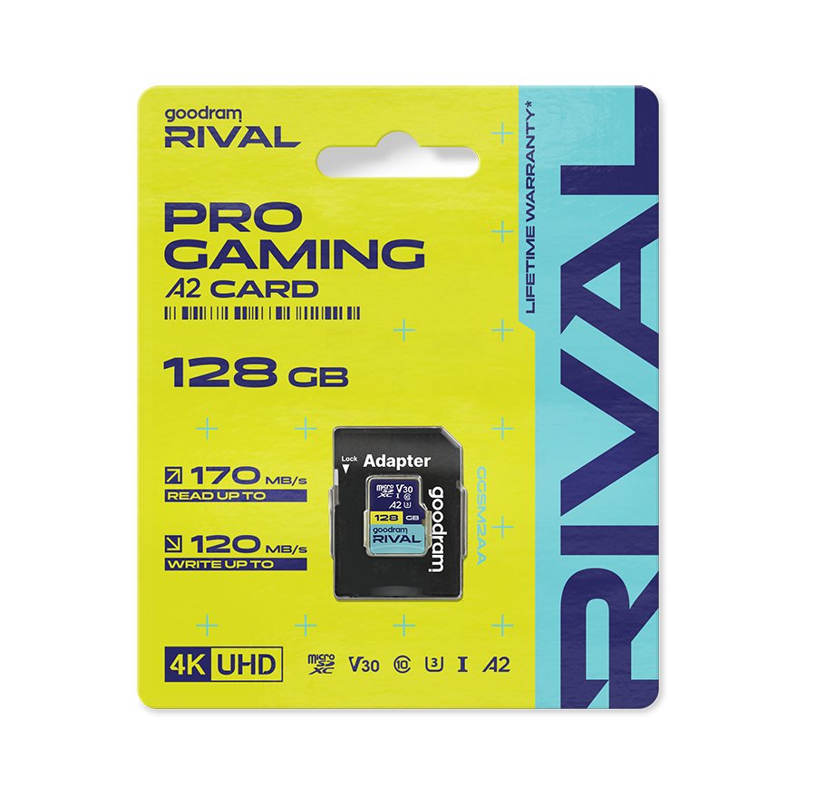 EAN 5908267914724 - Goodram microSDXC 64GB V30 A2 UHS I U3 RIVAL + adapter Clase 10 imagen 27
