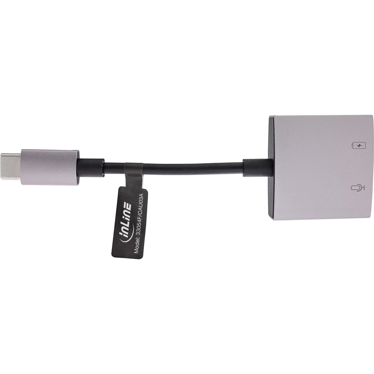 Inline® Usb-C Audio Adaptador Usb-C A 3.5mm Jack + Pd 30w