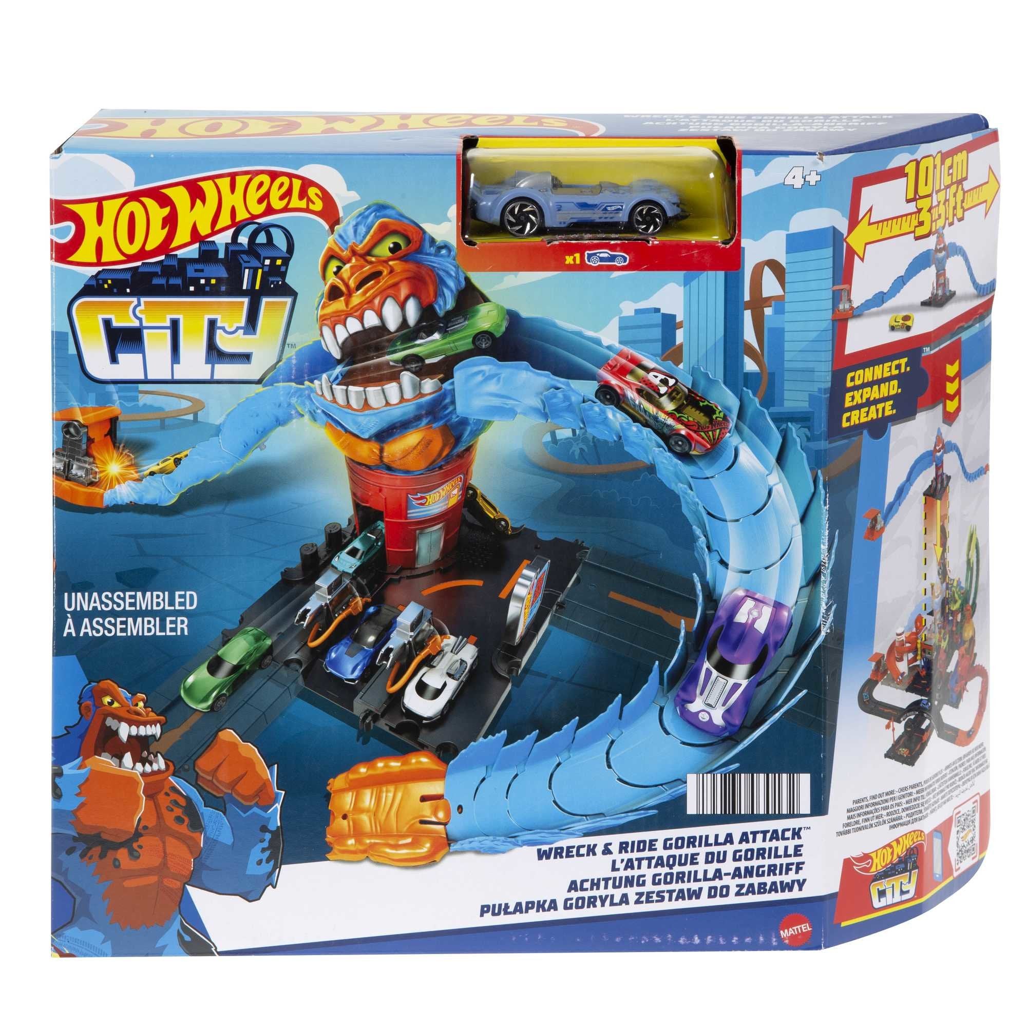 Pista Gorila Gasolinera City Hot Wheels