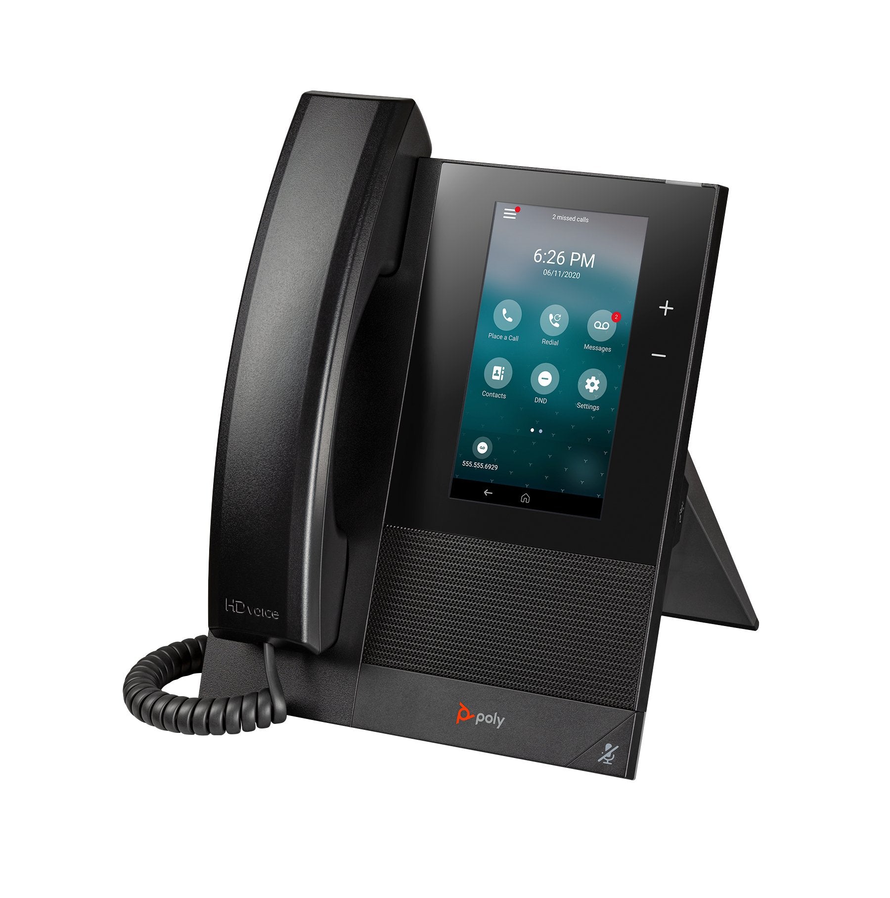 EAN 0197497506297 - HP Poly CCX 400 Business Media Phone with Open SIP and PoE-enabled teléfono IP Negro 24 líneas LCD imagen 2