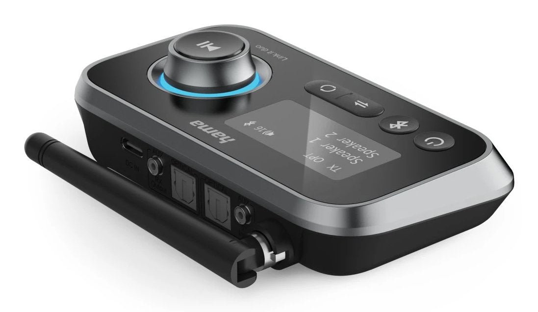 Hama Adaptador Bluetooth 00205322 / Link.It Duo Negro