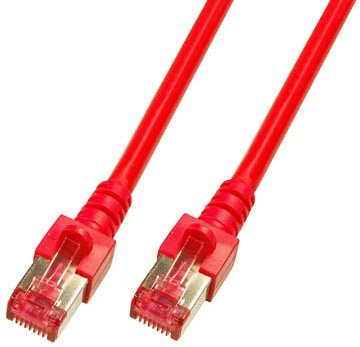 Efb Elektronik 3m Cat6 S/Ftp Cable De Red Rojo