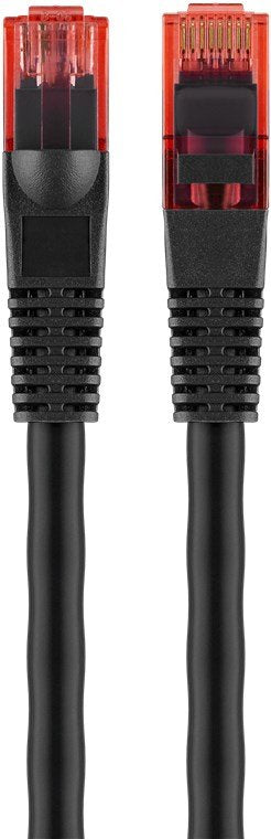 Goobay 55435 Cable De Red 30 M Cat6 U/Utp (Utp) Negro