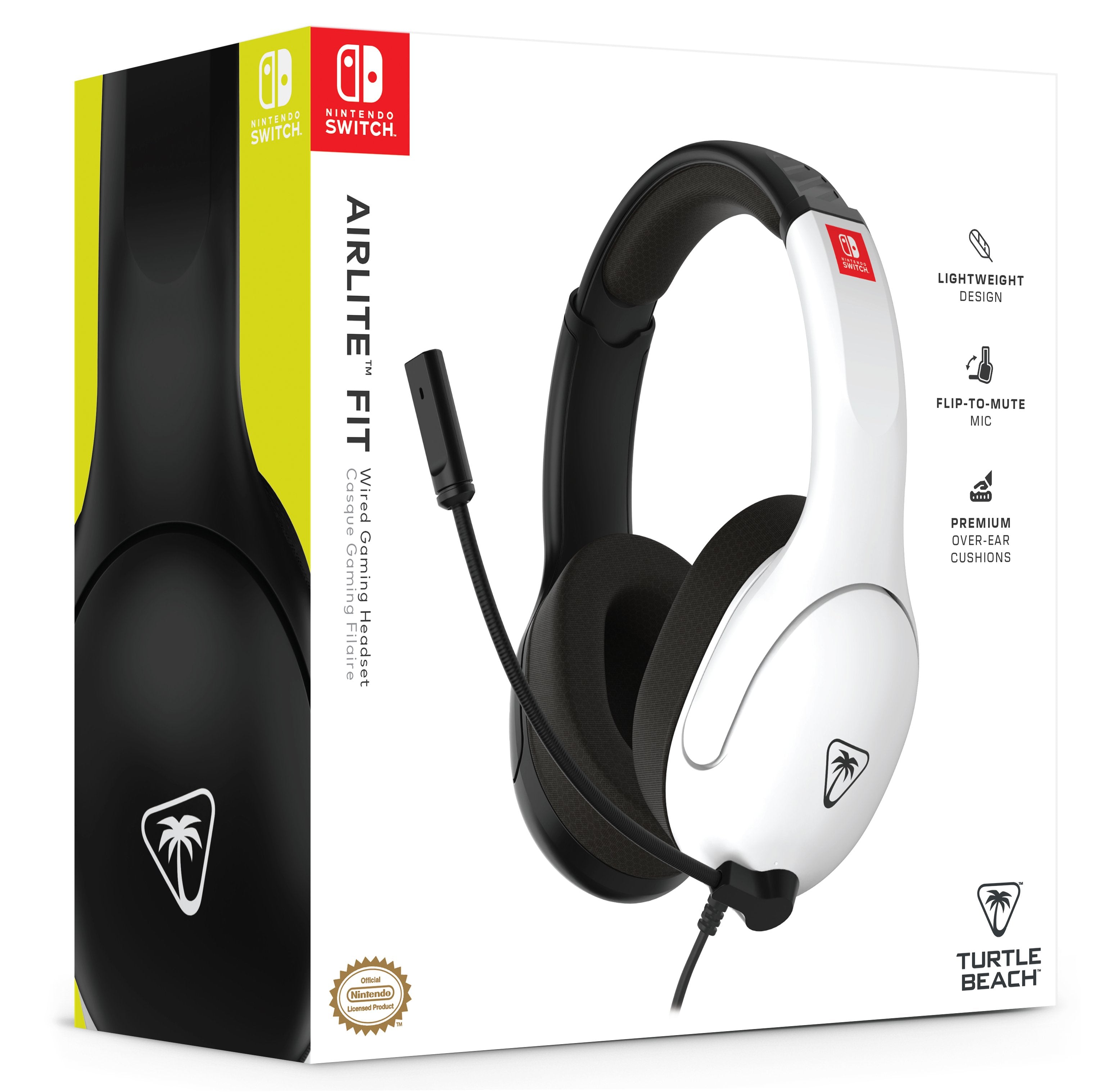 Auriculares Turtle Beach Airlite Fit   Juego Negro, Blanco