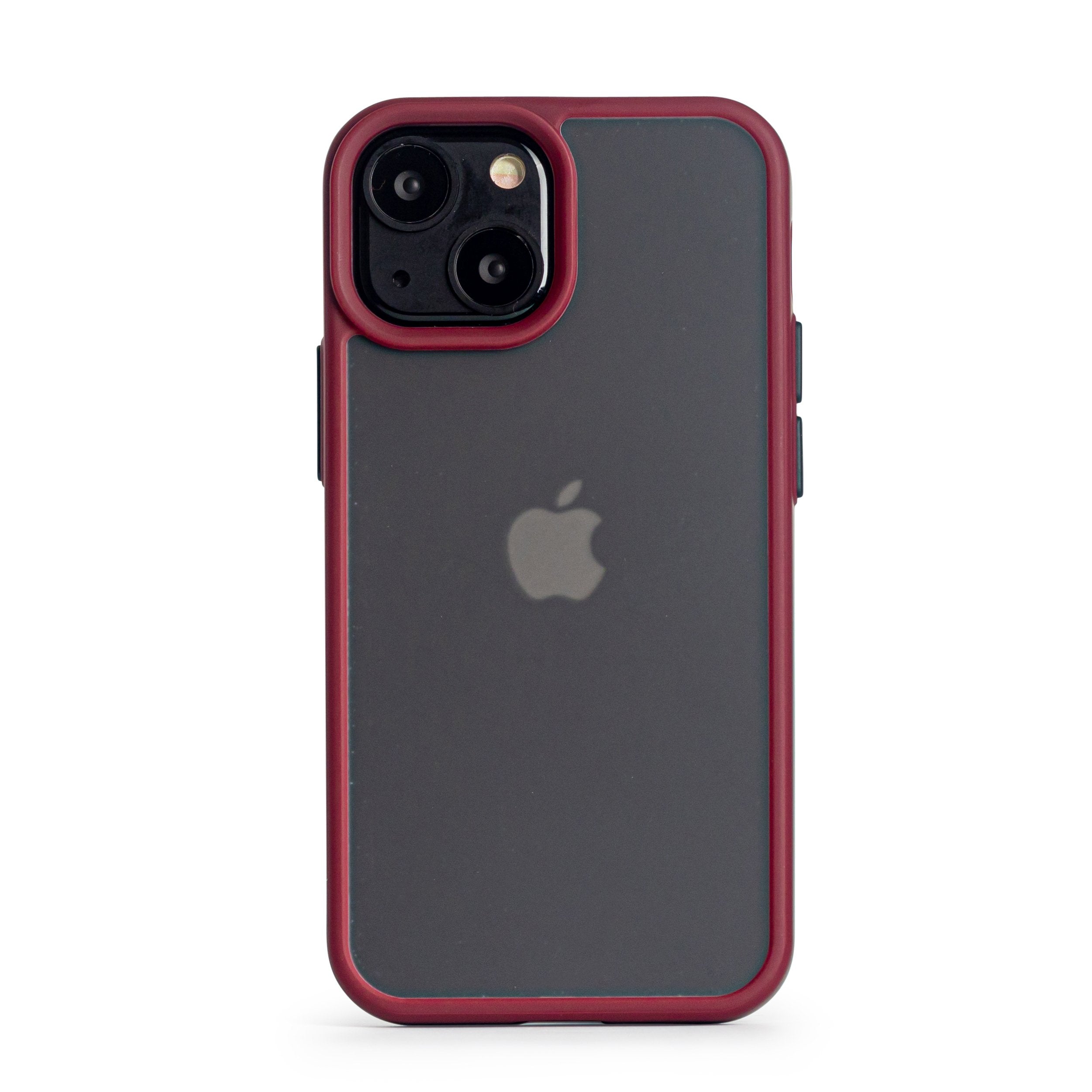 Tech Air Tapic024 Funda Para Iphone 13 (6.1") Rojo, Transparente