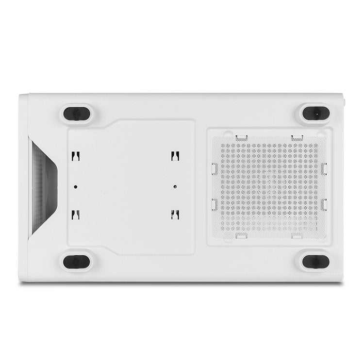 Caja Nox Semitorre Mesh Infinity Iota Argb Blanca Usb 3.0