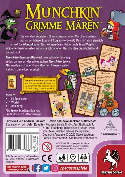 Pegasus Munchkin Grimme Mären 18402g