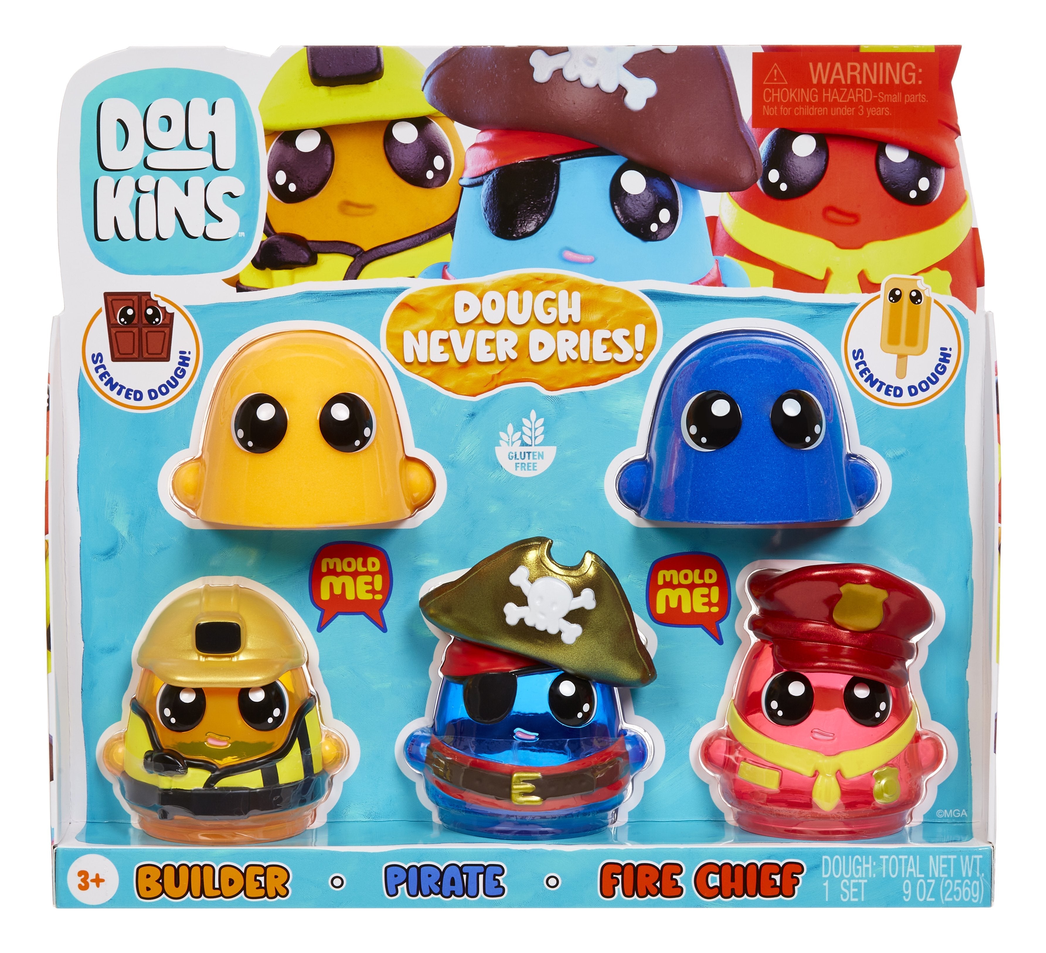 EAN 35051123040 - MGA Entertainment DohKins Hero Pack - Assortment 1 Pasta de modelar 255 g Multicolor imagen 7