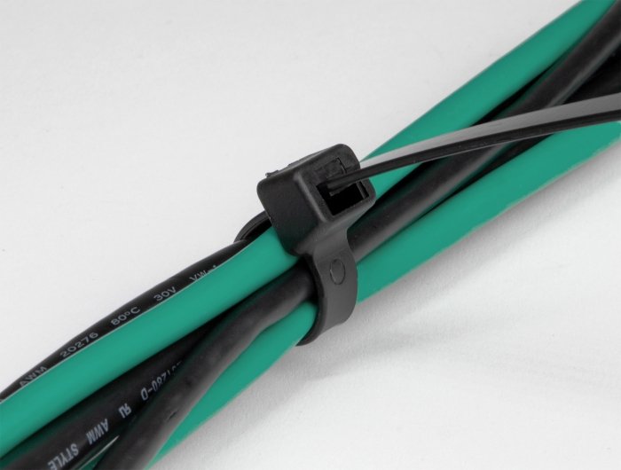 Delock Cablebinder Kälteresistent L 380 X B 4,8 Mm Schwarz 100 Stück
