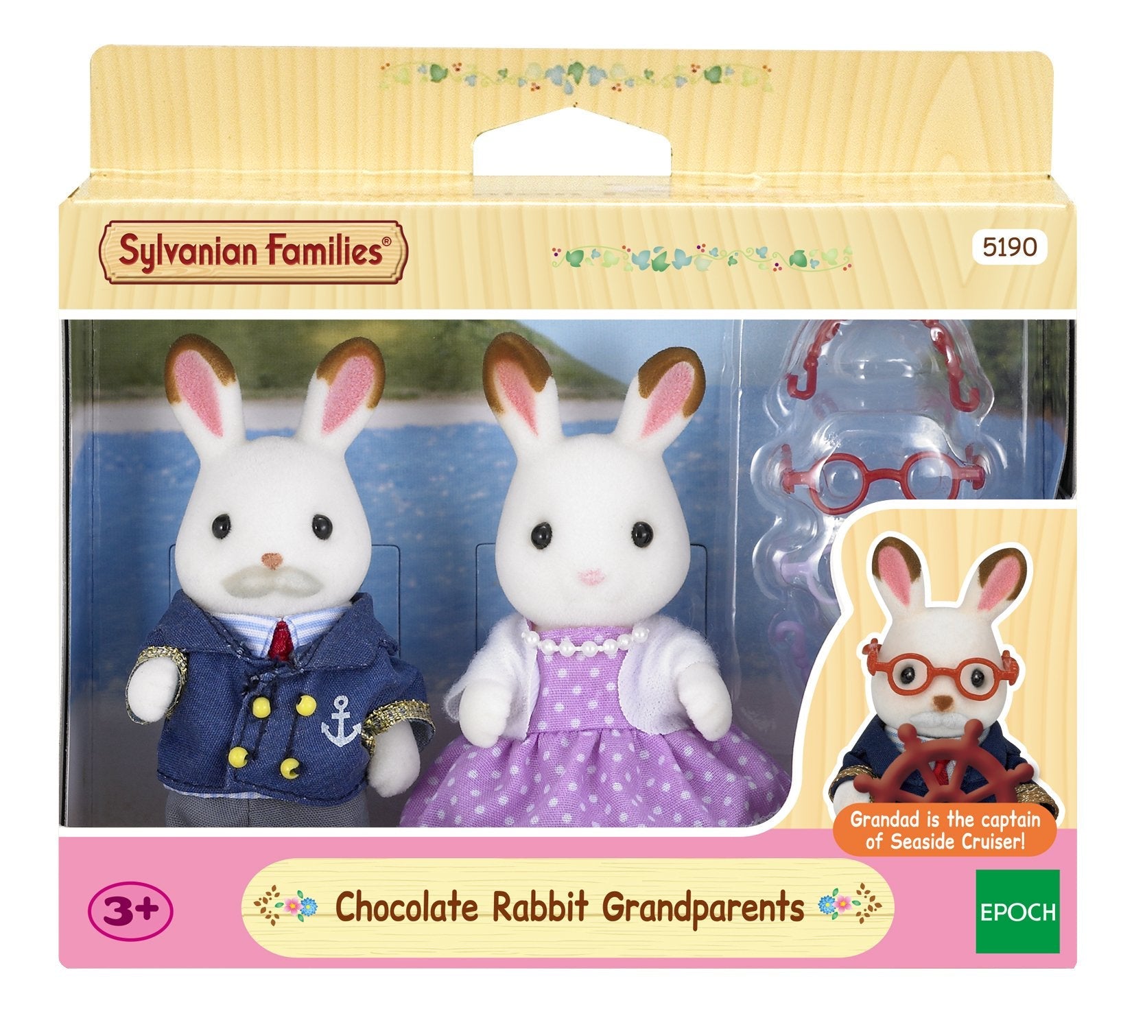 Epoch Sylvanian Families - Schokoladenhasen Grosseltern 5190