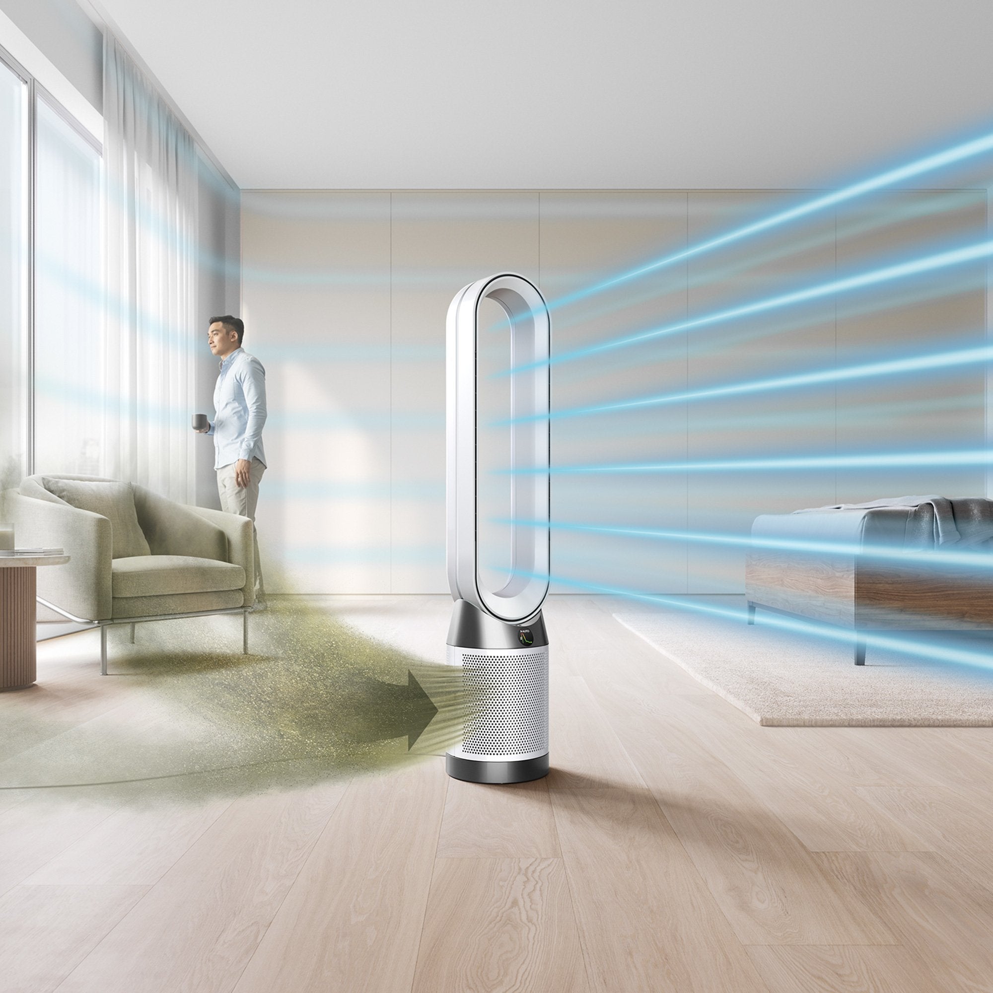 Purificador Fresco Dyson - Tp10 Weiss