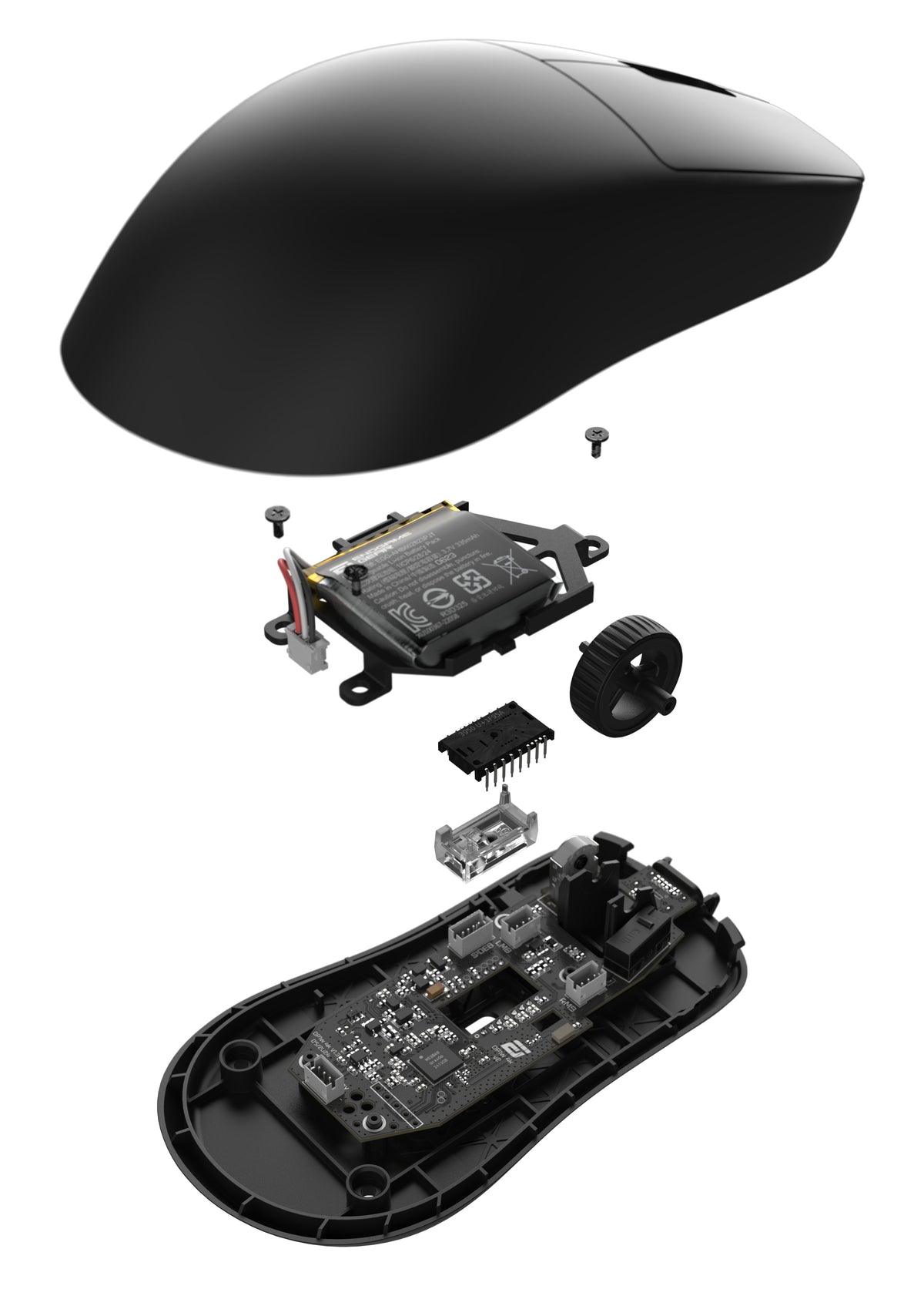 Endgame Gear Op1w 4k V2 Wireless Gaming Ratón, 4,000hz - Negro