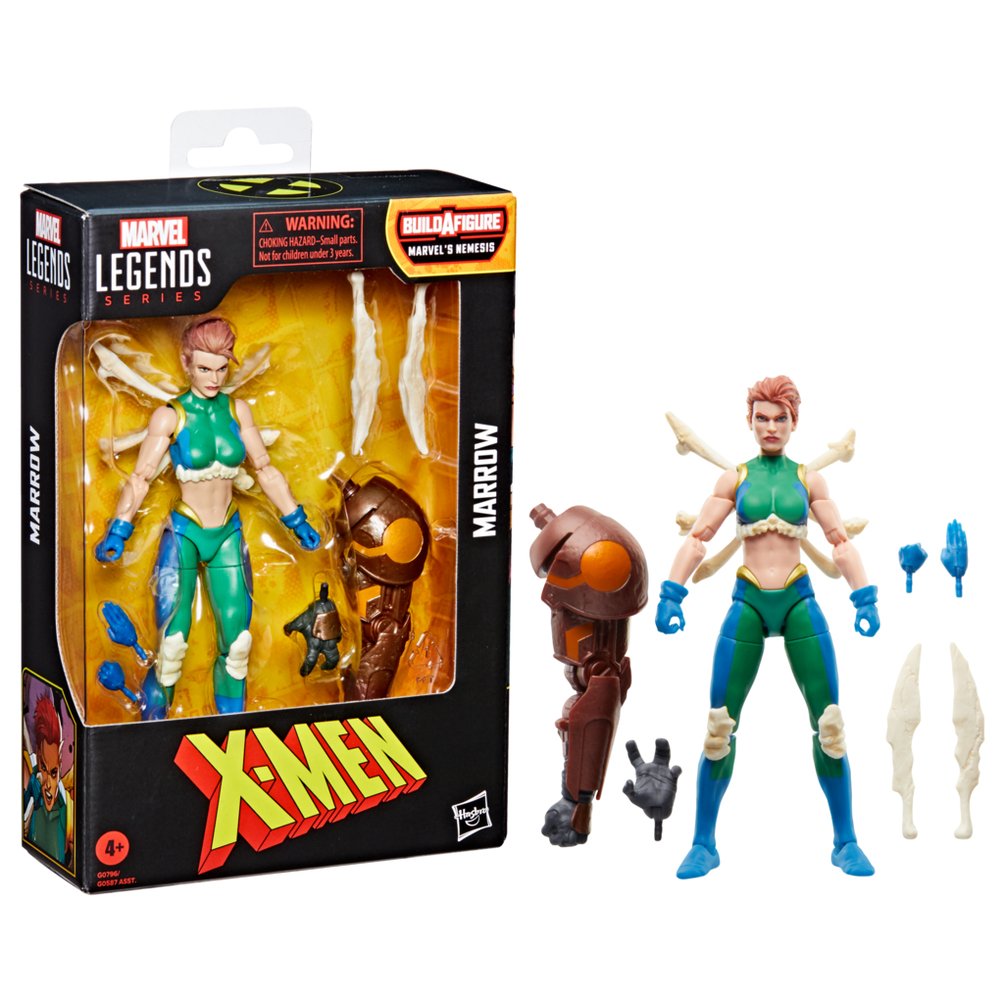 Figura Hasbro Marvel Legends Series Build A Figure Marvels Nemesis X Men Marrow