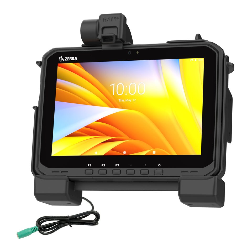 Ram Power Only Cradle For Zebra Et6x Tablets