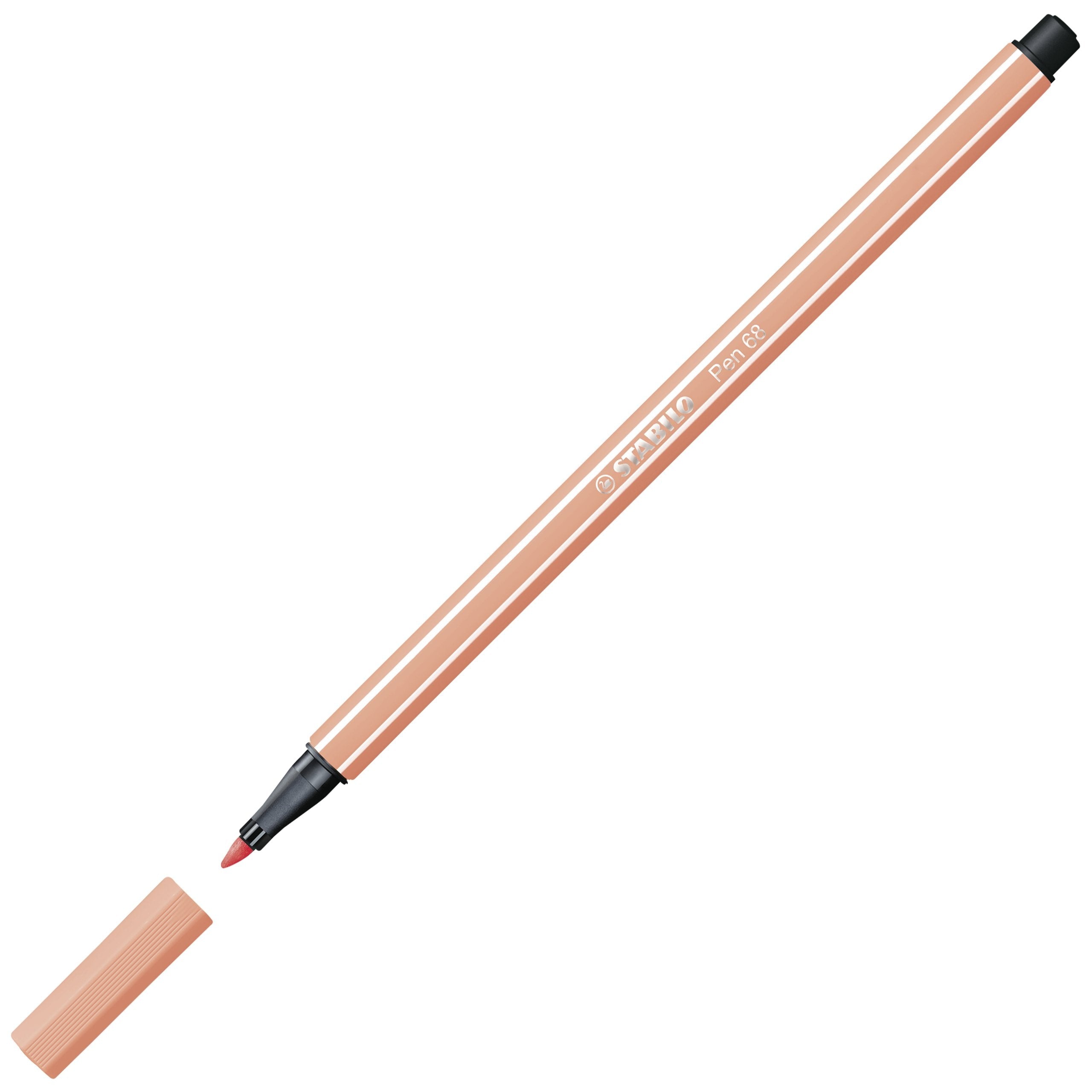 Estuche De 8 Rotuladores Stabilo Pen 68  Colores Pastel Punta 1mm Tinta Al Agua Acuarelable