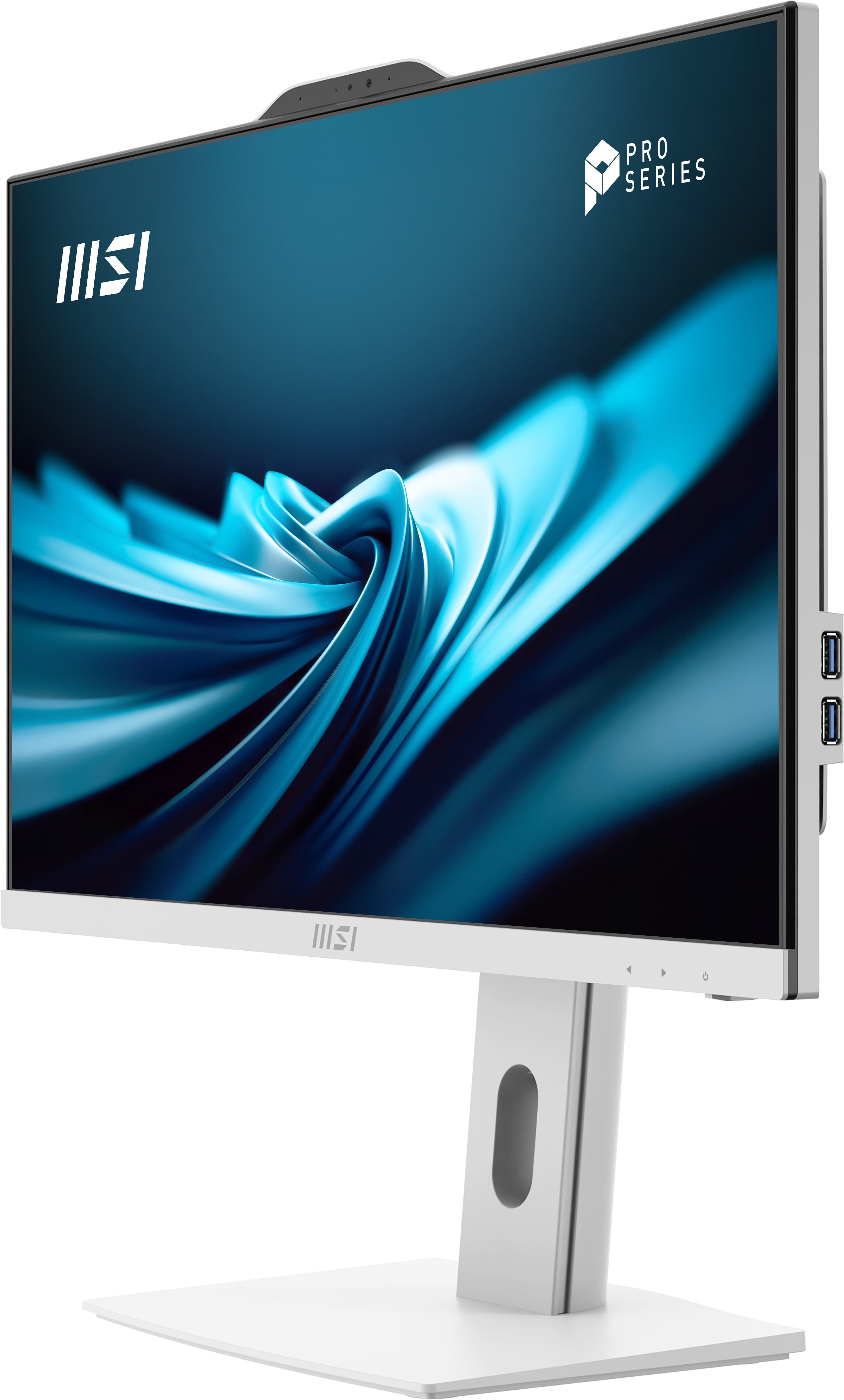 Monoblock Pc Msi Pro Ap241p 14m Business All In One Cpu Core I5 I5-14400 2500 Mhz Screen 23.8" Ram 16gb Ddr5 5600 Mhz Ssd 512gb Graphics Card Intel Uhd Graphics Integrated Windows 11 Pro Colour White Proap242p14m-691eu