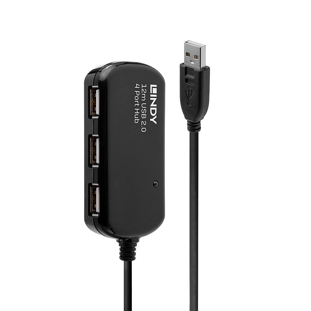 Lindy 4-Port Usb 2.0 Hub 480 Mbit/S Negro